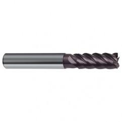 1/4" Dia. - 2-1/2" OAL - 5 FL Variable Helix Firex Carbide End Mill - Americas Industrial Supply