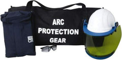 PRO-SAFE - Size XL, 2 HRC, Arc Flash Clothing Kit - 12 cal per Sq cm, Hard Cap Protection - Americas Industrial Supply