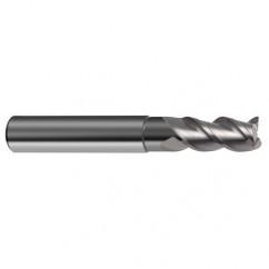 5/16" Dia. - 2-1/2" OAL - 3 FL Variable Helix Bright Carbide End Mill - Americas Industrial Supply