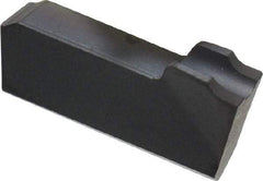 Hertel - 1/8 HA220CO Grade, 0.125" Cutting Width, Carbide Cutoff Insert - 12° Right Hand Lead Angle, AlTiN Coated - Americas Industrial Supply