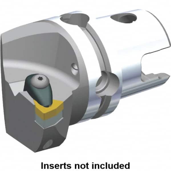 Kennametal - Left Hand Cut, Size KM50, WN.. Insert Compatiblity, Internal or External Modular Turning & Profiling Cutting Unit Head - 35mm Ctr to Cutting Edge, 50mm Head Length, Through Coolant, Series Kenclamp - Americas Industrial Supply