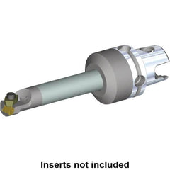 Kennametal - NG2L Insert, 110mm Head Length, Modular Grooving Cutting Unit Head - Right Hand Cut, System Size KM40, Through Coolant, Series Top Notch - Americas Industrial Supply