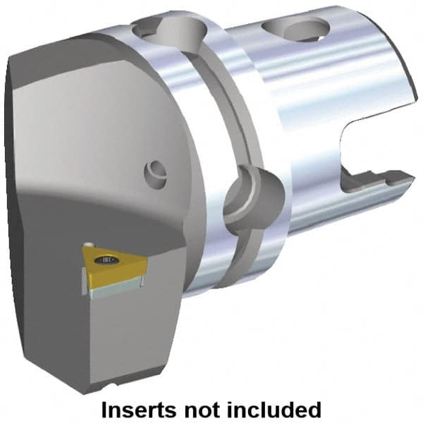 Kennametal - Left Hand Cut, Size KM40, TC.. Insert Compatiblity, Modular Turning & Profiling Cutting Unit Head - 27mm Ctr to Cutting Edge, 40mm Head Length, Through Coolant, Series S-Clamping - Americas Industrial Supply
