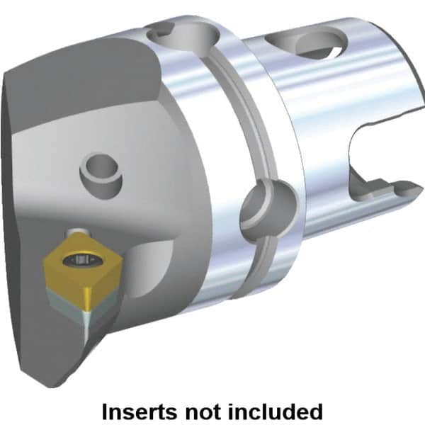 Kennametal - Right Hand Cut, Size KM40, DC.. Insert Compatiblity, Internal or External Modular Turning & Profiling Cutting Unit Head - 27mm Ctr to Cutting Edge, 40mm Head Length, Through Coolant, Series S-Clamping - Americas Industrial Supply