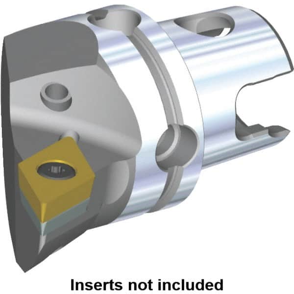 Kennametal - Left Hand Cut, Size KM40, DC.. Insert Compatiblity, Internal or External Modular Turning & Profiling Cutting Unit Head - 27mm Ctr to Cutting Edge, 40mm Head Length, Through Coolant, Series S-Clamping - Americas Industrial Supply