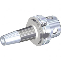 Kennametal - 32mm Hole Diam, KM4X100 Modular Connection Shrink Fit Tool Holder & Adapter - 120mm Projection, 44mm Nose Diam, 51mm Clamping Depth, 15,000 RPM, Through Coolant - Exact Industrial Supply