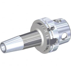 Kennametal - 16mm Shank Diam, 16mm Hole Diam, KM4X63 Taper Shank Shrink Fit Tool Holder & Adapter - 160mm Projection, 27mm Nose Diam, 39mm Clamping Depth, Through Coolant - Exact Industrial Supply