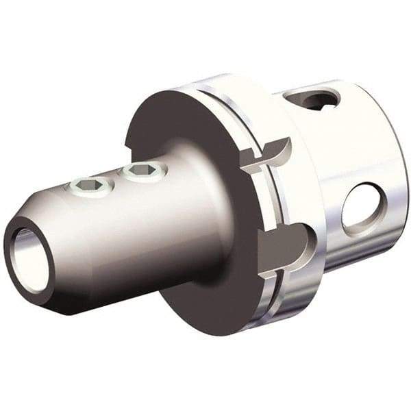 Kennametal - KM4X100 Modular Connection 1" Hole End Mill Holder/Adapter - 2" Nose Diam, 4-1/4" Projection, Through-Spindle Coolant - Exact Industrial Supply