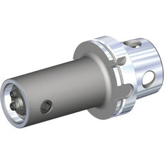 Kennametal - KM4X100/KM40 System Size, Modular Tool Holding System Adapter - 80mm Projection, 40mm Body Diam, Through Coolant - Exact Industrial Supply