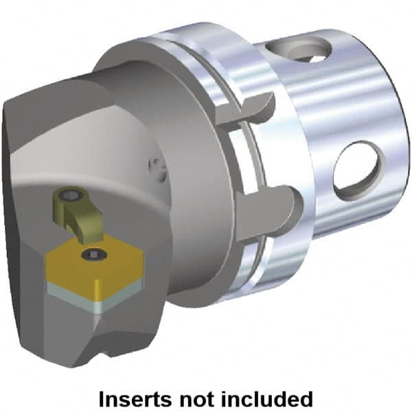 Kennametal - Right Hand Cut, Size KM4X100, SN.. Insert Compatiblity, Internal or External Modular Turning & Profiling Cutting Unit Head - 63mm Ctr to Cutting Edge, 100mm Head Length, Through Coolant - Americas Industrial Supply