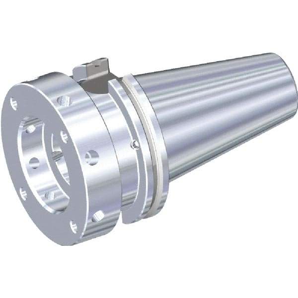 Kennametal - SIF80 System Size, DIN69871-40 Taper, Modular Tool Holding System Adapter - 61mm Projection, Through Coolant - Exact Industrial Supply