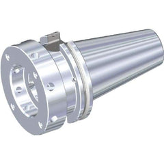 Kennametal - SIF80 System Size, DIN69871-40 Taper, Modular Tool Holding System Adapter - 61mm Projection, Through Coolant - Exact Industrial Supply