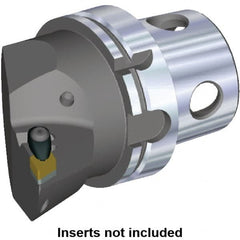 Kennametal - Left Hand Cut, Size KM50, DN.. Insert Compatiblity, Internal or External Modular Turning & Profiling Cutting Unit Head - 35mm Ctr to Cutting Edge, 50mm Head Length, Through Coolant, Series Kenclamp - Americas Industrial Supply