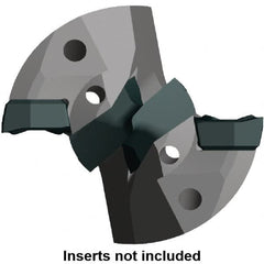 Kennametal - Series KSEM Plus, Head Connection FDS28, 29.36mm Max Diam Pilot Insert Drill Head - 16mm Pilot Drill Diam, 22mm Head Length - Americas Industrial Supply