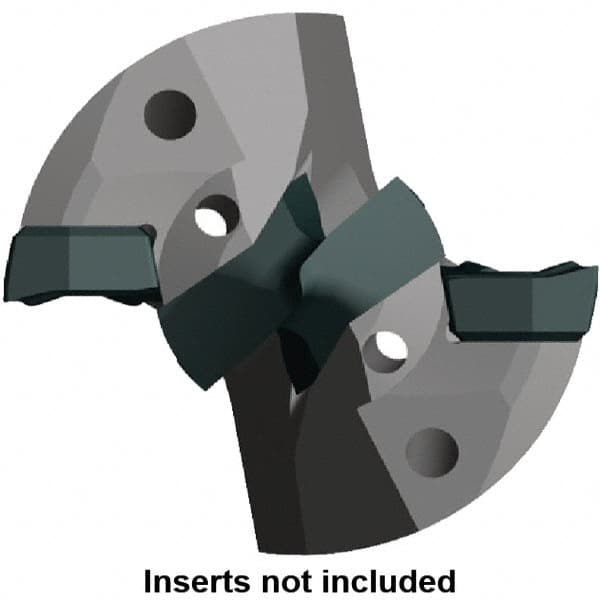 Kennametal - Series KSEM Plus, Head Connection FDS28, 28mm Max Diam Pilot Insert Drill Head - 14mm Pilot Drill Diam, 22mm Head Length - Americas Industrial Supply