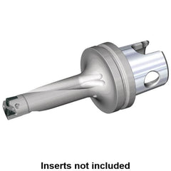 Kennametal - 2-1/4" Max Drill Depth, 3xD, 3/4" Diam, Indexable Insert Drill - KM40 Modular Connection Shank - Americas Industrial Supply