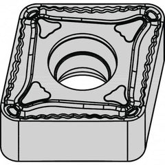 Kennametal - CNMU444 MN Grade KCP25B Carbide Turning Insert - TiOCN Finish, 80° Diamond/Rhombic, 1/2" Inscr Circle, 1/4" Thick, 1/16" Corner Radius - Americas Industrial Supply