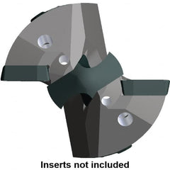 Kennametal - Series KSEM Plus, Head Connection FDS50, 52mm Max Diam Pilot Insert Drill Head - 25mm Pilot Drill Diam, 35mm Head Length - Americas Industrial Supply