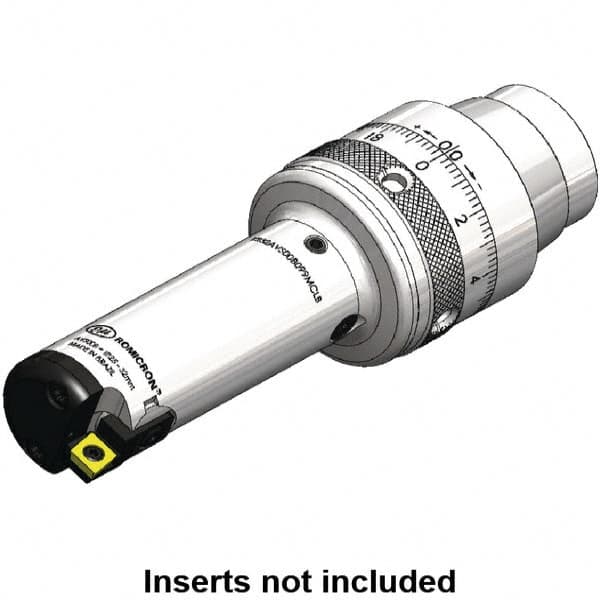 Kennametal - Neutral Hand Cut, 31.50mm Min Bore Diam, Size KR32 Modular Boring Cutting Unit Head - 3.3465" Max Bore Depth, Through Coolant - Americas Industrial Supply