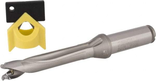 Kennametal - 13.1 to 13.49mm Diam, 5xD, 67.56mm Max Depth, 15.88mm Shank Diam, 3.41" Flute, 139.95mm OAL, Replaceable Tip Drill - P Seat Size, KTIP Toolholder, Series KenTIP - Americas Industrial Supply
