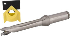 Kennametal - 13.1 to 13.49mm Diam, 5xD, 67.56mm Max Depth, 15.88mm Shank Diam, 3.41" Flute, 139.95mm OAL, Replaceable Tip Drill - P Seat Size, KTIP Toolholder, Series KenTIP - Americas Industrial Supply