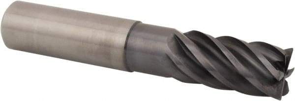 Kennametal - 20mm, 6 Flute, Single End, Solid Carbide, 1mm Corner Radius End Mill - 115mm OAL, 38° Helix, Right Hand Flute, 38mm LOC, Right Hand Cut, 60mm Extended Reach - Americas Industrial Supply