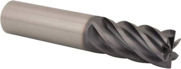 Kennametal - 20mm, 6 Flute, Single End, Solid Carbide, 0.75mm Corner Radius End Mill - 104mm OAL, 38° Helix, Right Hand Flute, 38mm LOC, Right Hand Cut - Americas Industrial Supply