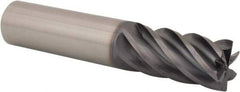 Kennametal - 20mm, 6 Flute, Single End, Solid Carbide, 0.75mm Corner Radius End Mill - 104mm OAL, 38° Helix, Right Hand Flute, 38mm LOC, Right Hand Cut - Americas Industrial Supply