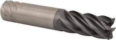 Kennametal - 20mm, 6 Flute, Single End, Solid Carbide, 0.75mm Corner Radius End Mill - 104mm OAL, 38° Helix, Right Hand Flute, 38mm LOC, Right Hand Cut - Americas Industrial Supply