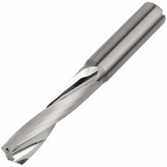 Kennametal - Letter E (1/4) 155° Solid Carbide Jobber Drill - Americas Industrial Supply