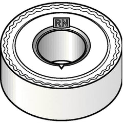 Kennametal - RNMG43 RN Grade KCP10B Carbide Turning Insert - TiCN/Al2O3/TiOCN Finish, Round, 1/2" Inscr Circle, 3/16" Thick - Americas Industrial Supply