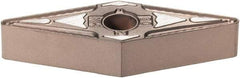 Kennametal - VNMG332 MN Grade KCP10B Carbide Turning Insert - TiCN/Al2O3/TiOCN Finish, 35° Diamond, 3/8" Inscr Circle, 3/16" Thick, 1/32" Corner Radius - Americas Industrial Supply