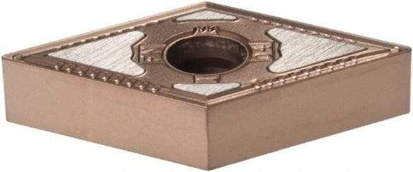 Kennametal - DNMG431 FN Grade KCK15B Carbide Turning Insert - TiCN/Al2O3/TiOCN Finish, 55° Diamond, 1/2" Inscr Circle, 3/16" Thick, 1/64" Corner Radius - Americas Industrial Supply