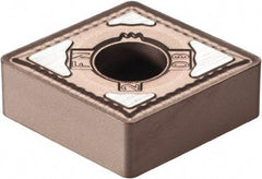 Kennametal - CNMG432 FN Grade KCP10B Carbide Turning Insert - TiCN/Al2O3/TiOCN Finish, 80° Diamond, 1/2" Inscr Circle, 3/16" Thick, 1/32" Corner Radius - Americas Industrial Supply