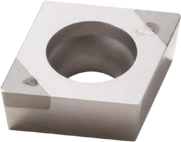 Seco - CCGW432 B Grade CBN010 CBN Turning Insert - 80° Diamond, 1/2" Inscr Circle, 3/16" Thick, 1/32" Corner Radius - Americas Industrial Supply