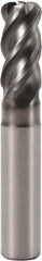 Seco - 12mm, 4 Flute, Single End, Solid Carbide, 1mm Corner Radius End Mill - 90mm OAL, 42° Helix, Right Hand Flute, 24mm LOC, Right Hand Cut, 36mm Extended Reach - Americas Industrial Supply