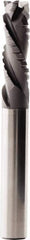 Seco - 8mm, 3 Flute, Single End, Solid Carbide, 0.5mm Corner Radius End Mill - 75mm OAL, Right Hand Flute, 24mm LOC, Right Hand Cut - Americas Industrial Supply