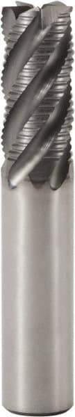 Seco - 10mm Diam, 22mm LOC, 4 Flute Solid Carbide 45° Corner Chamfer Roughing End Mill - SIRON-A Finish, 70mm OAL, 10mm Shank Diam, Single End, Centercutting, 38° Helix - Americas Industrial Supply