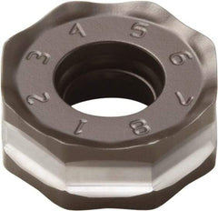 Seco - ONMU050410 M10 Grade MK2050 Carbide Milling Insert - TiSiN/TiAlN Finish, 0.157" Thick, 0.472" Inscribed Circle - Americas Industrial Supply