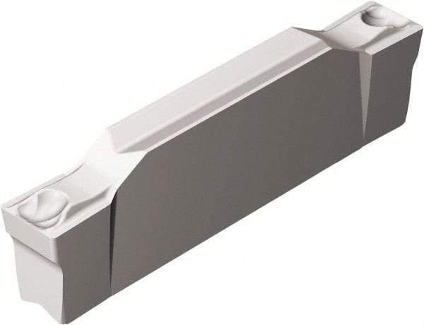 Sandvik Coromant - F2N123 GF Grade H13A, 2.65mm Cutting Width Carbide Grooving Insert - 19.2mm Max Depth of Cut, Neutral, 0.2mm Corner Radius, Uncoated - Americas Industrial Supply