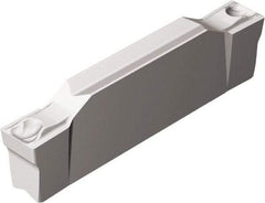 Sandvik Coromant - F2N123 GF Grade H13A, 2.65mm Cutting Width Carbide Grooving Insert - 19.2mm Max Depth of Cut, Neutral, 0.2mm Corner Radius, Uncoated - Americas Industrial Supply
