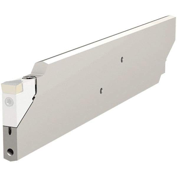 Iscar - Left Hand Cut Indexable Grooving Cartridge - TIGER-IQ Insert Style - Americas Industrial Supply