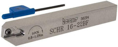 Iscar - SCH, External, Right Hand, 0.315" Max Depth of Cut, 0.02 to 0.098" Groove Width, Indexable Grooving Tool Holder - SCIR 22 Insert Compatibility, 0.63" Shank Height, 0.63" Shank Width, 4.921" OAL - Americas Industrial Supply