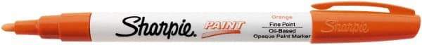 Sharpie - Orange Paint Marker - Fine Tip - Americas Industrial Supply