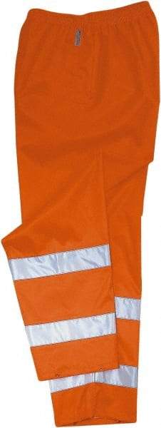 Ergodyne - Size 4XL, Orange, Rain Pants - 1 Pocket - Americas Industrial Supply