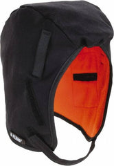 Ergodyne - Black, Underneath Hard Hat Winter Liner - Regular Length, 2 Layer - Americas Industrial Supply