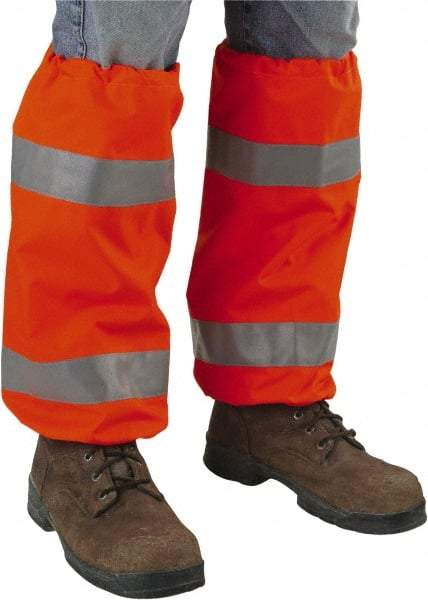 Ergodyne - Size Universal Polyester High-Visibility Leggings - No Pockets, Orange, Hazardous Protection 0 - Americas Industrial Supply