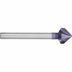 Magafor - 8.3mm Head Diam, 5/16" Shank Diam, 90° Cobalt Countersink - 3-3/8" OAL, Single End, Straight Shank, Right Hand Cut - Americas Industrial Supply