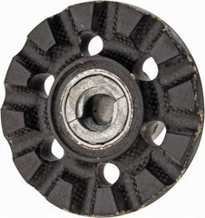 3M - 2" Diam Disc Backing Pad - 1/4" Shank Diam, Medium Density, 20,000 RPM, Roloc TR Compatible - Americas Industrial Supply