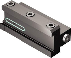 Sandvik Coromant - Tool Block Style BA-R/LGC, 32mm Blade Height, 155mm OAL, 3.0315" OAH, Indexable Cutoff Blade Tool Block - 32mm Shank Height, 32mm Shank Width, Through Coolant, Series CoroCut QD - Americas Industrial Supply